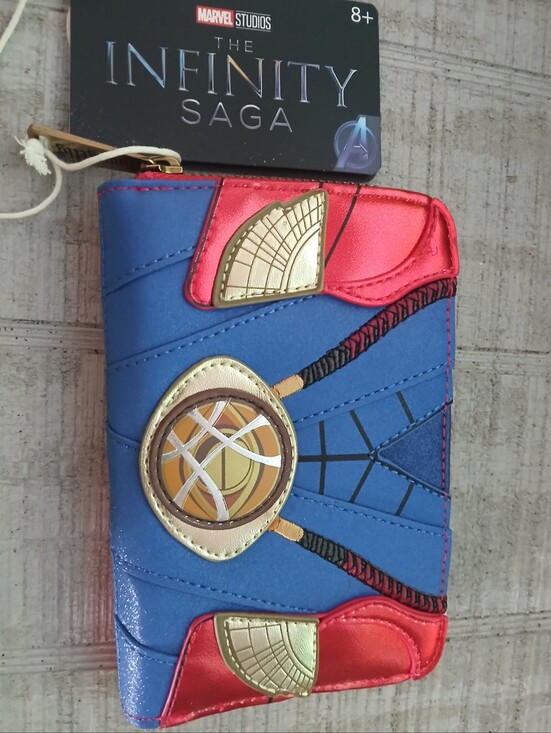 Loungefly Handbags - NWT LOUNGEFLY THE INFINITY SAGA MARVEL STUDIOS  DR. STRANGE FULL ZIP WALLET